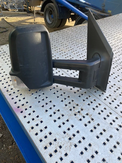 For Mercedes Sprinter Door Wing Mirror Manual Black Long Arm O/S 2006 2018