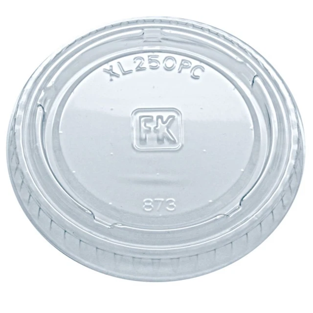 Fabri-Kal 9505083 Clear Plastic Portion Cup Lid - 2500 / CS