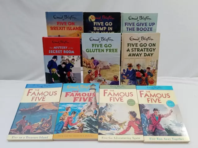 Job Lot of 10 Enid Blyton Paperbacks & Hardback Books