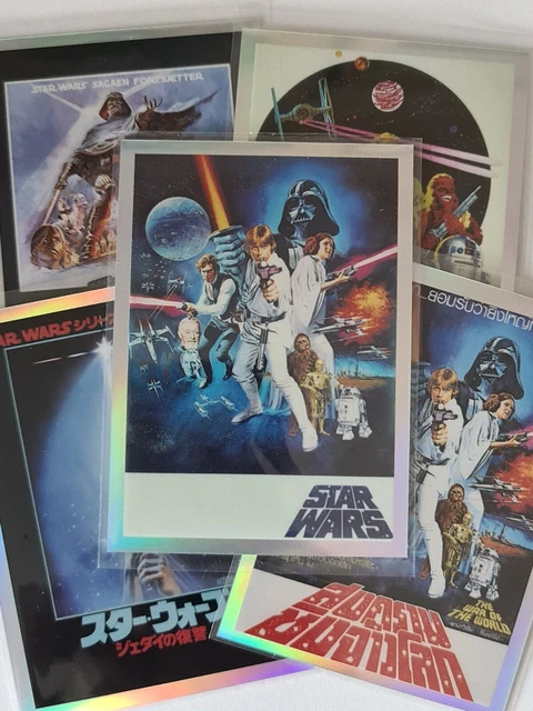 GLOBAL POSTER ***YOU PICK*** Insert Card GP Topps Star Wars Galaxy Chrome 2021