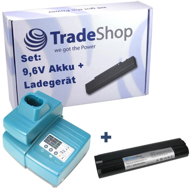 2x Makita Akku 9,6V 2000mAh – Hochleistungs-Ersatz Für Werkzeuge