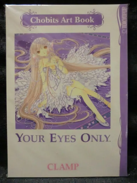 Chobits Clamp Your Eyes Only Chi Illustration Art Anime Book Manga Tokyopop New