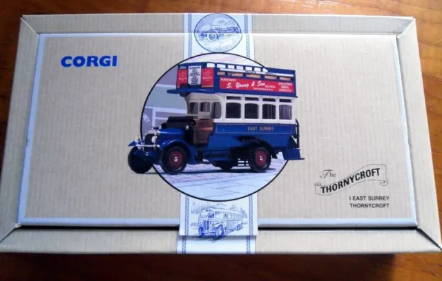East Surrey Thornycroft  Bus - Diecast - Corgi Classic Commercials - Ltd Edition