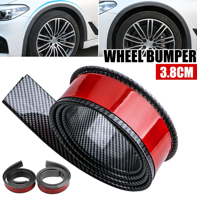 FENDER FLARE 1.5M Car Wheel Eyebrow Arch Extension Protector Moulding ...