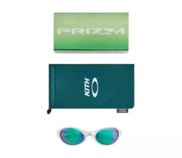 Kith For Oakley Eye jacket Prizm jade Sunglasses Brand New IN HAND