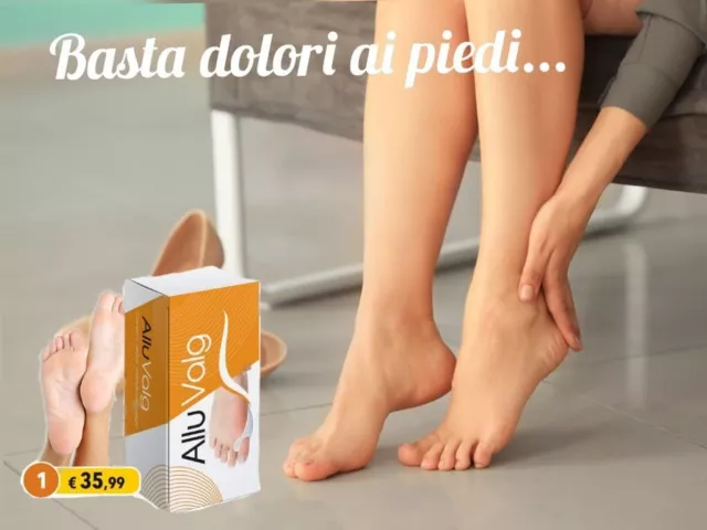 ALLU VALG tutore correttore per alluce valgo dolori rimedi dita dolori male