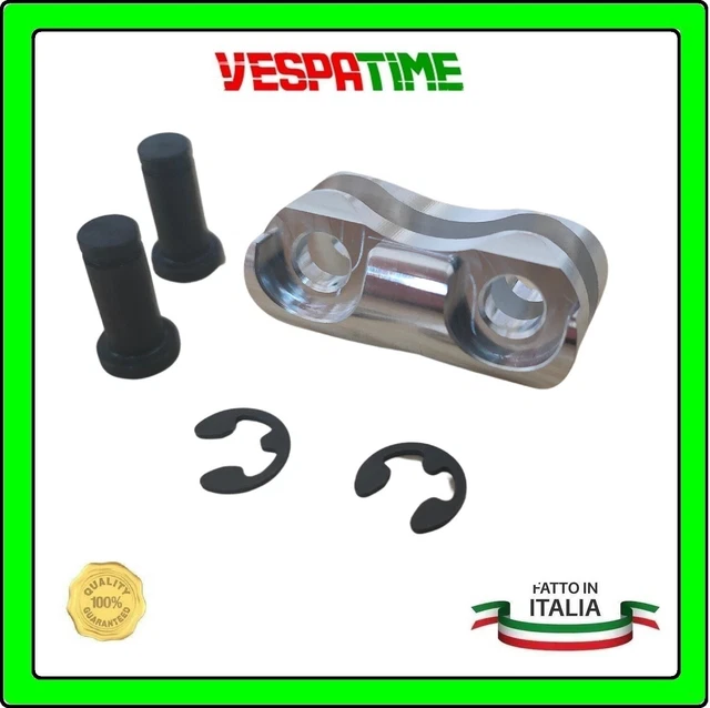 Kit 8 Spessori Cambio Evok Per Vespa Small Special – R L N ET3 Primavera PK S – Acciaio Temprato 1,0-1,7 Mm
