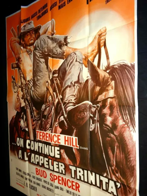 terence hill bud spencer ON CONTINUE A L' APPELER TRINITA affiche cinema western