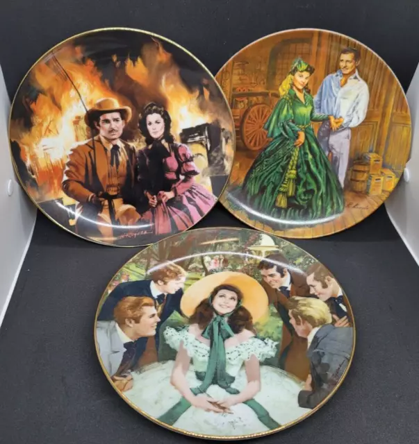 Gone with the Wind Limited Edition Collectors Plates