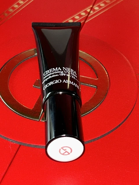 Giorgio Armani Moisturiser Crema Nera Moisturising UV Filter SPF 50 30ml RRP£99