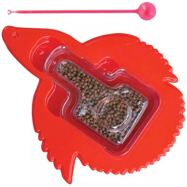 Zoo Med's Micro Floating Betta Pellets NATURAL Fish Food Plus Feeding Wand .12oz