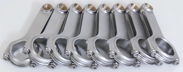 Eagle Chevrolet Big Block H-Beam Connecting Rods W/ Arp L19 Bolts (Set Of 8)