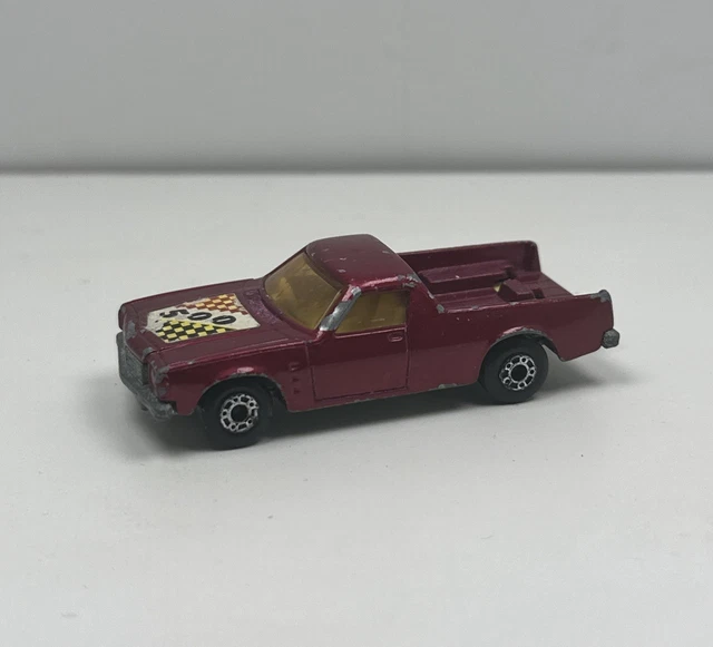 MATCHBOX SUPERFAST NO 60 Holden Pick-Up Truck 1977 Red Diecast Toy ...