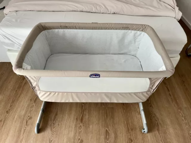 Chicco Next2me Beistellbett - Beige - In Originalkarton