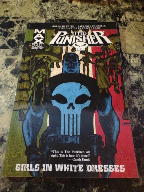 PUNISHER MAX Girls In White Dresses TPB 2009 Marvel Comics Gregg Hurwitz
