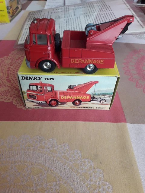 Dinky Toys Dépanneuse Citroën 23 Avec Boîte - échelle 1/43, Grande Caisse 1955, Bon état Occasion