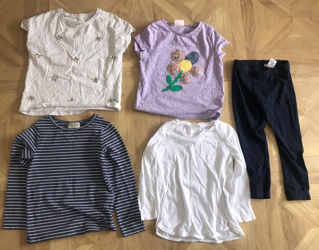 Maglione T-shirt Abbigliamento Ragazze Next Zara Maniche Lunghe Bambini Età 5 Y