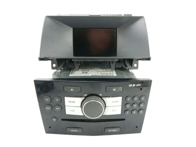 Radio CD30 Mp3 avec écran d'affichage moniteur de bord OPEL ASTRA H 13255555