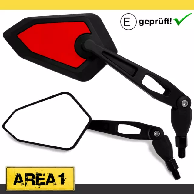 Rétroviseur Kit Aprilia Sportcity 250IE 200 125 / Cube 300 125, One (V33)