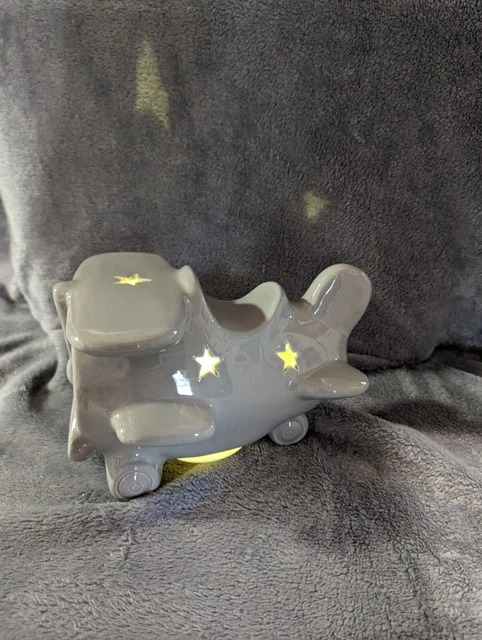 Night Light Lila And Jack Airplane Nursery Lamp Light New In Box