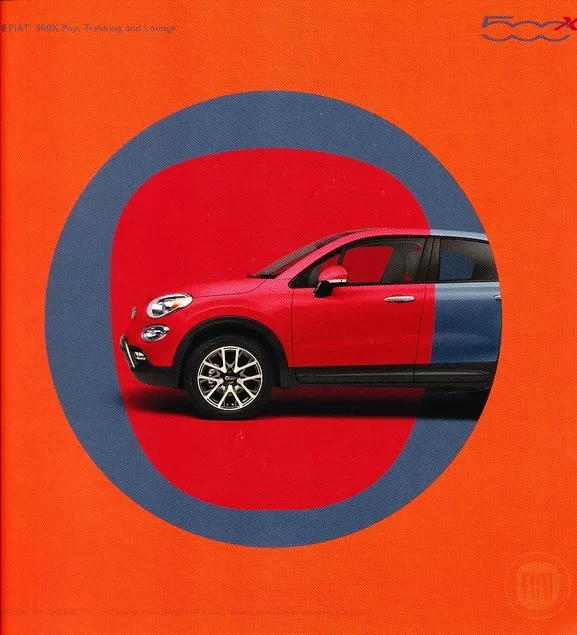 2018 Fiat 500X and 500L Original 44-page Car Sales Brochure Catalog