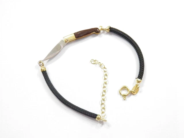 Charm ciondolo maschera mamuthones in argento per bracciale base Filu & Trama
