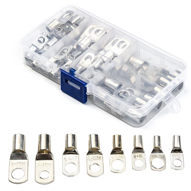 High Temperature Resistant 60pcs SC6 SC25 Terminal Kit for Battery Cable