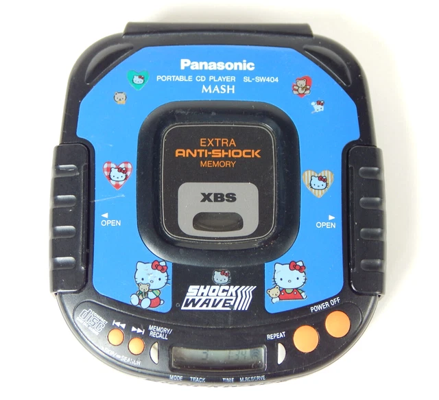 大人気 #F13F Panasonic WAVE SHOCK MASH SL-SW404 ポータブル