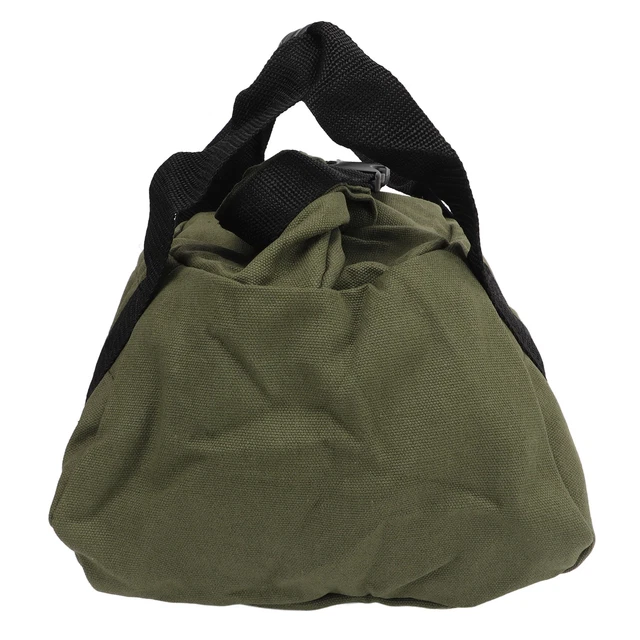 (armée Verte) Sac De Sable 'haltérophilie Poignée Ergonomique Sac De