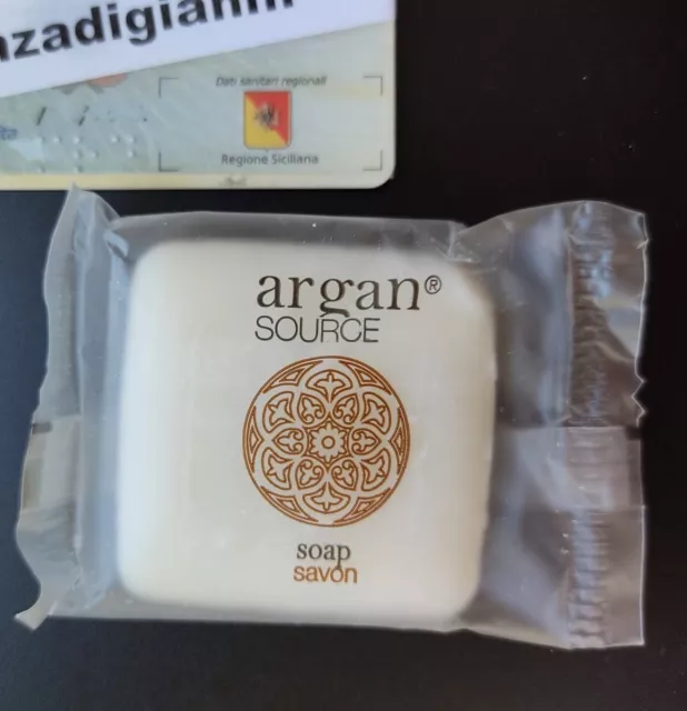 Saponetta ARGAN SOURCE Hotel Mignon Pubblicitaria Collezione Privata