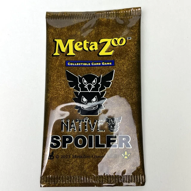 METAZOO NATIVE SPOILER Pack Collectible Card Game 2023 Dallas