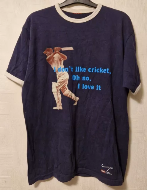 10 Cc Dreadlock Holiday I Dont Like Cricket Oh No I Love It Vintage T Shirt Emi