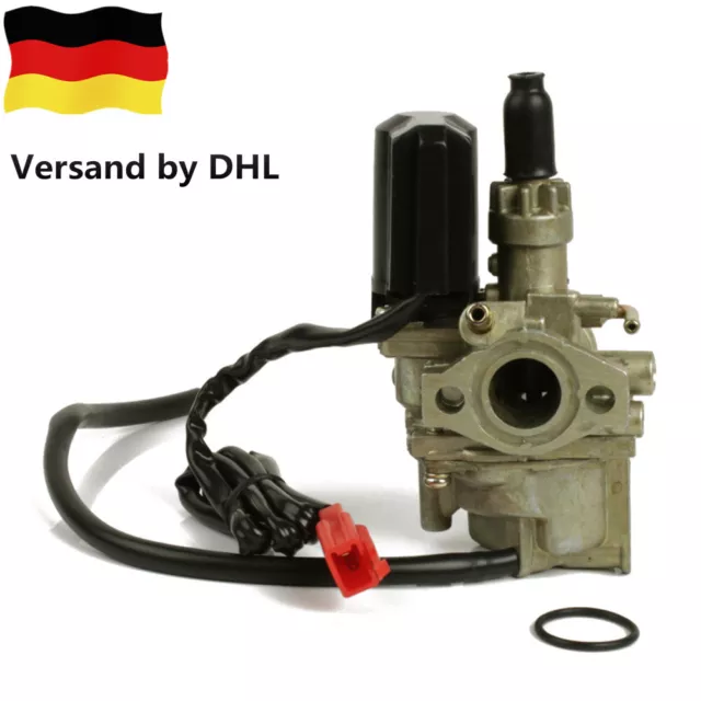 Vergaser 50cc für Roller Carburetor für 2-Takt Peugeot Speedfight 1 & 2 17mm DHL