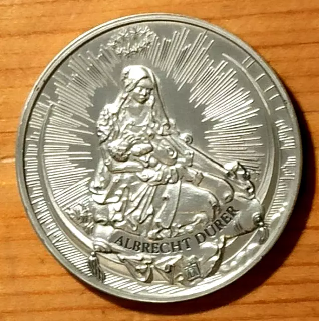 Medaillie Silber "Albrecht Dürer"  Marienbild und Fürchtet euch nicht.....