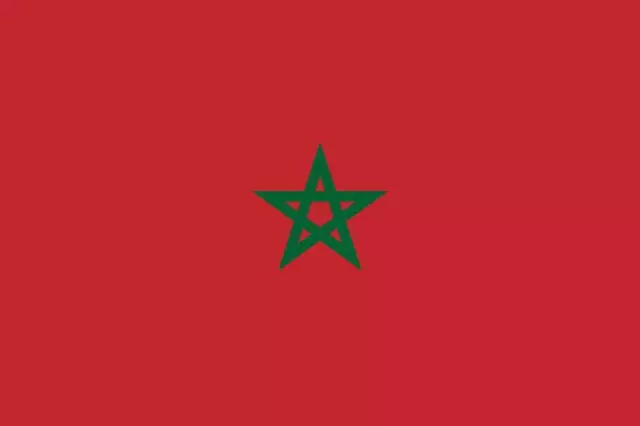 Pin's Drapeau Maroc flottant - Marocain