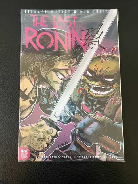 Teenage Mutant Ninja Turtles The Last Ronin #5 Signed Richard Woodall Variant