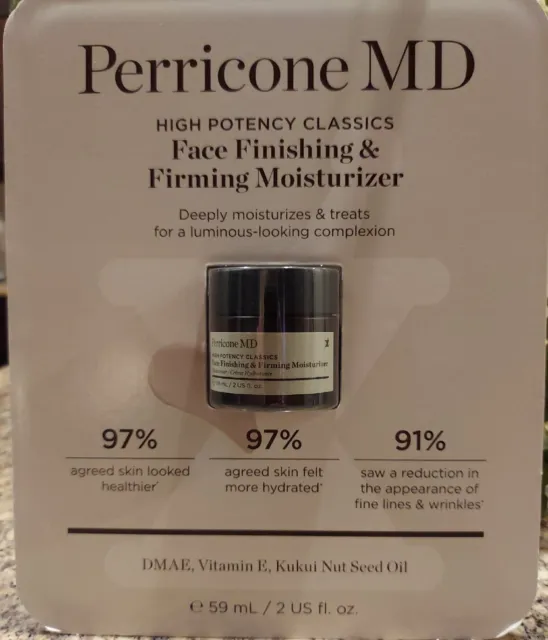 Perricone MD - High Potency Face Finishing & Firming Moisturizer. 2oz New Sealed