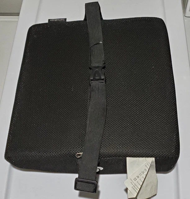 Samsonite SA5243 Memory Foam Ergonomic Lumbar Support Car Pillow - Black 3