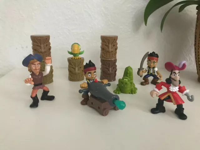 ♥ Lot de Figurines Jake et Les Pirates Mattel Disney