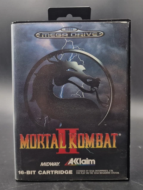 Jeu Mortal Kombat II Pour SEGA Megadrive - Version PAL - Complet Avec Notice - État Bon