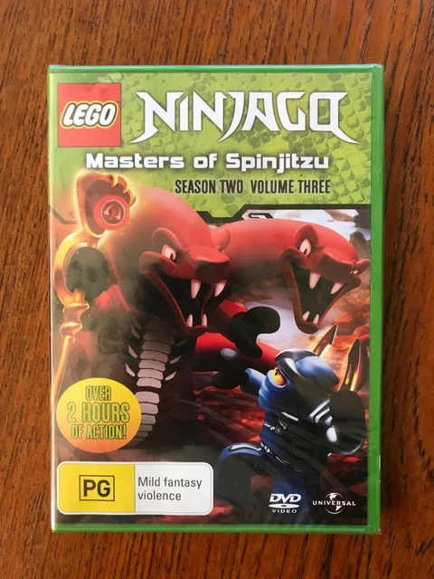 Lego: Ninjago Masters Of Spinjitzu: Season 2 Volume 3 DVD Region 4 New & Sealed