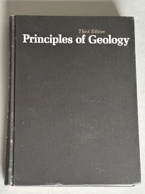 Principles of Geology, by James Gilluly. Aaron  C Waters & A O Woodford, 1968 Ed