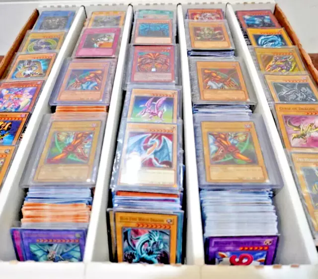 100 x Yugioh Cards - Genuine Konami BULK Lot - Holos, Rares & Commons