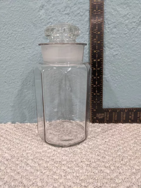 Antique Tiffin Dakota Candy Drug Store Apothecary Glass Jar