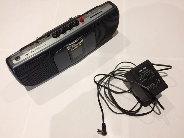 Lecteur Cassette Radio Aiwa TA153 – Vintage, état Très Bon, Piles Non Fournies