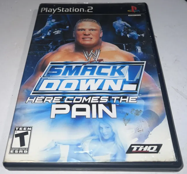 WWE SmackDown! Here Comes the Pain Sony PlayStation 2 PS2 TESTED RARE CIB