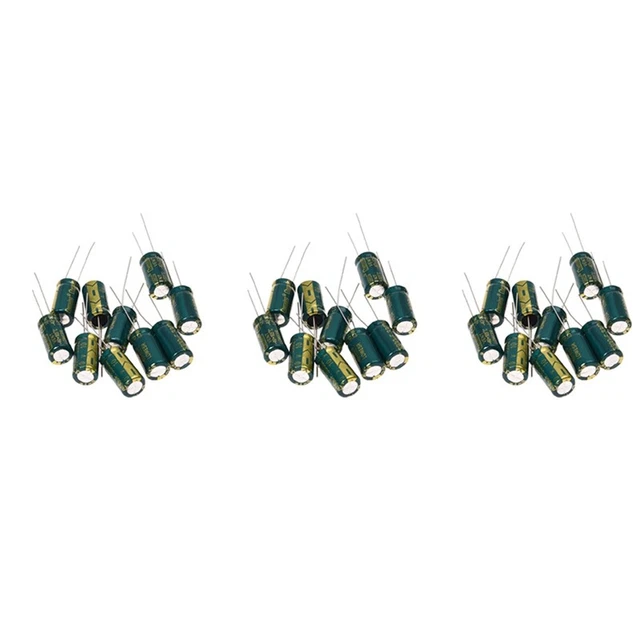 30pcs 10V 3300UF Motherboard Electrolytic Capacitor E6M5