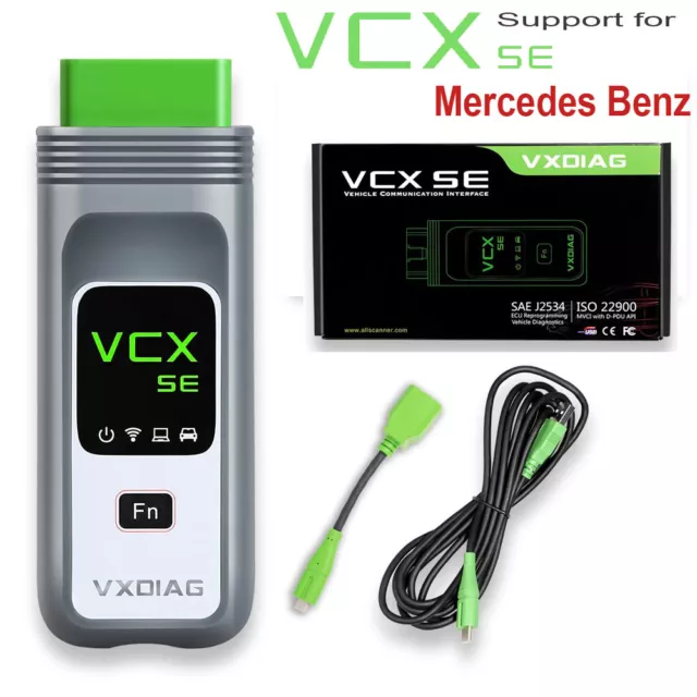 VXDIAG VCX SE Fit for Mercedes Benz OBD2 Diagnostic Scanner Progarmming & Coding