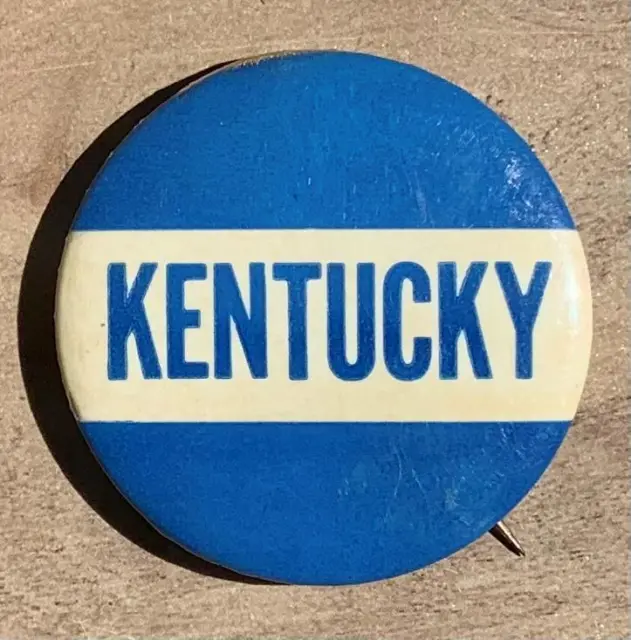 Vintage University of Kentucky Wildcats Football Basketball Sports Pin Pinback