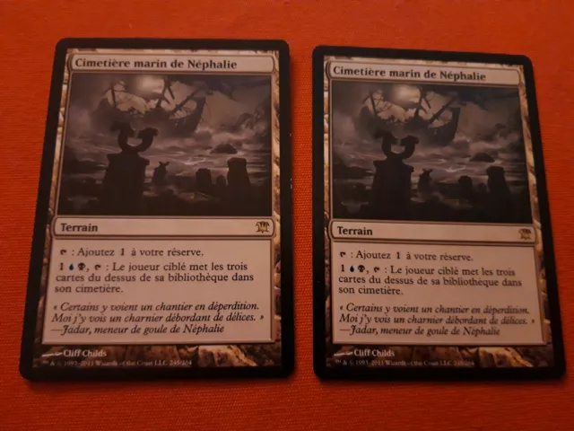 Nephalia Moondrakes 2x FOIL SOI MTG Shadows Over Innistrad Rare MINT blue